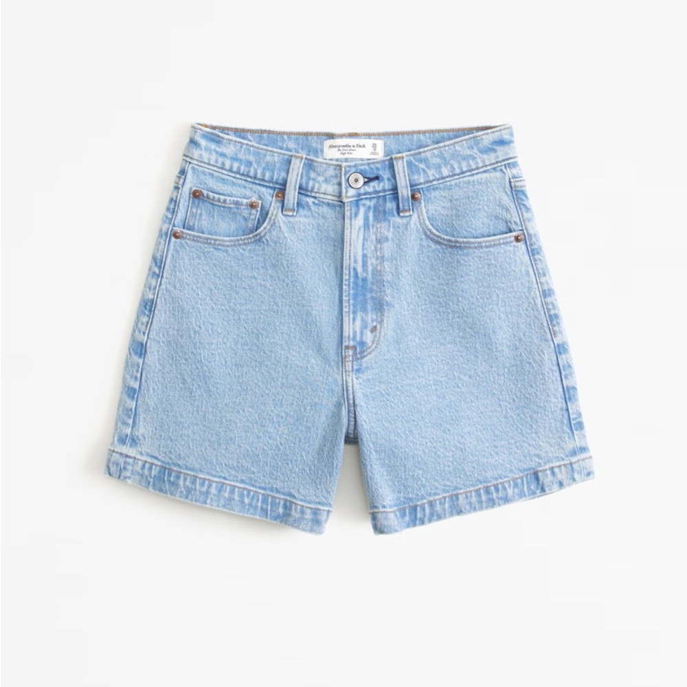 Abercrombie Curve Love High Rise Dad Short